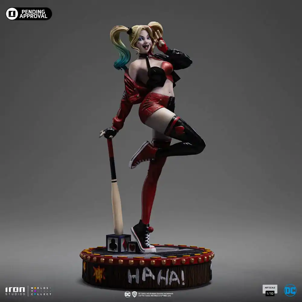 DC Comics Art Scale Statue 1/10 Harley Quinn (Gotham City Sirens) 22 cm Statua zdjęcie produktu