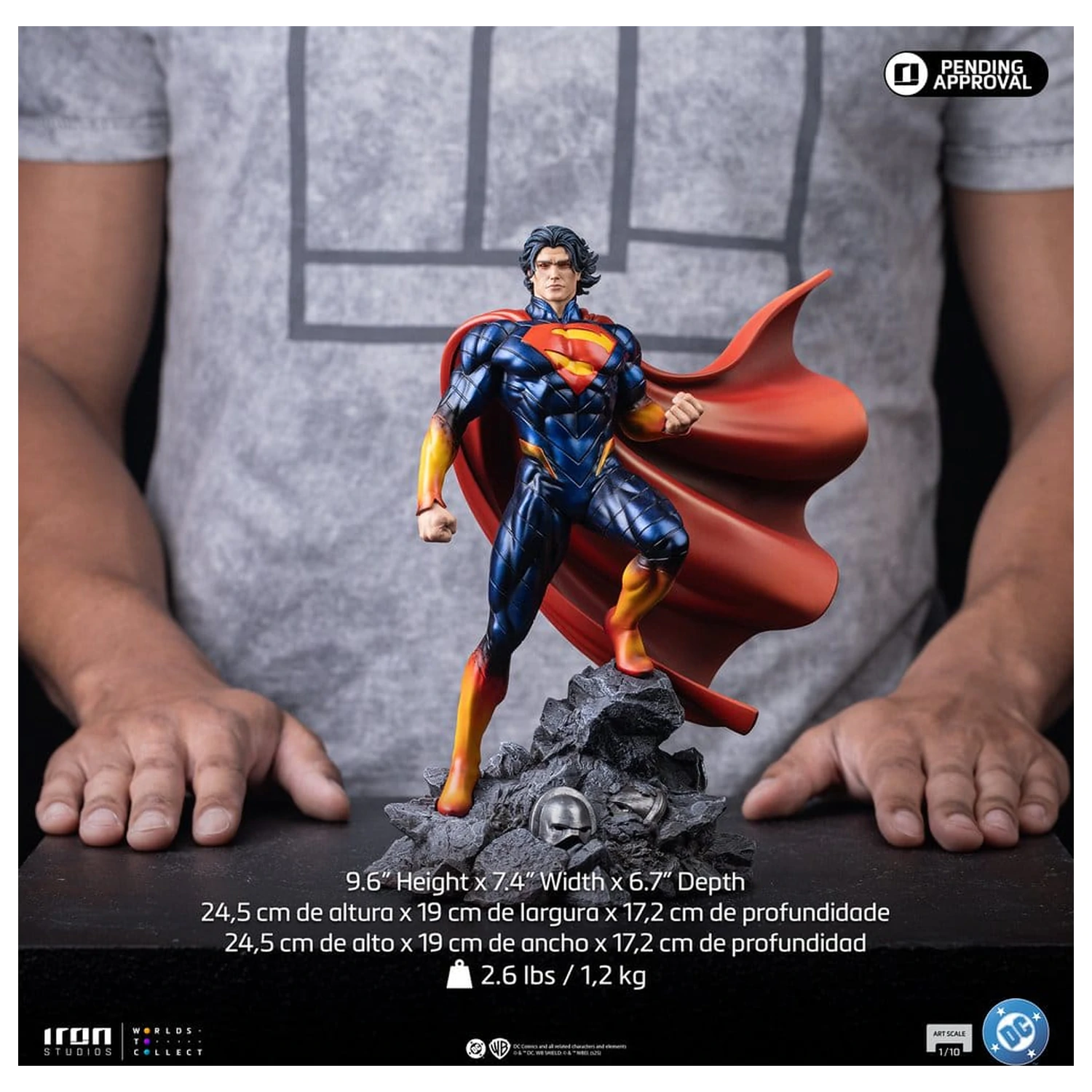 DC Comics Art Scale Statuetka 1/10 Superman Absolute 25 cm zdjęcie produktu