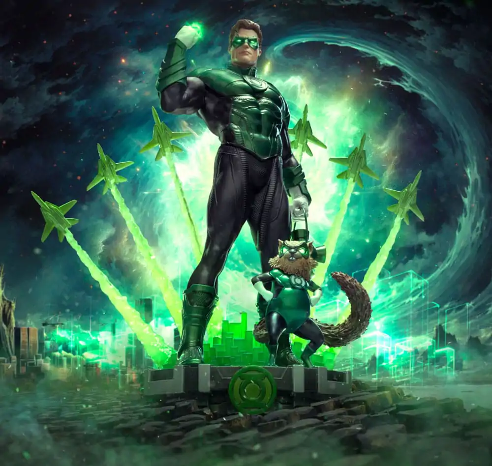 DC Comics Art Scale Deluxe Statua 1/10 Green Lantern Unleashed 24 cm zdjęcie produktu