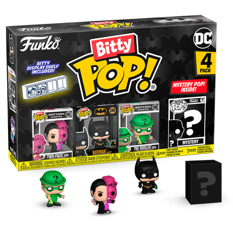 DC Comics Batman 85th Anniversary Bitty Funko POP! Figurka Winylowa 4-Pak Two-Face zdjęcie produktu