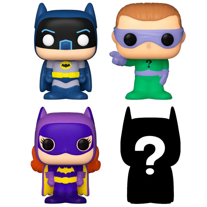 DC Bitty POP! Figurka winylowa 4-Pack Batman Adam West 2,5 cm zdjęcie produktu