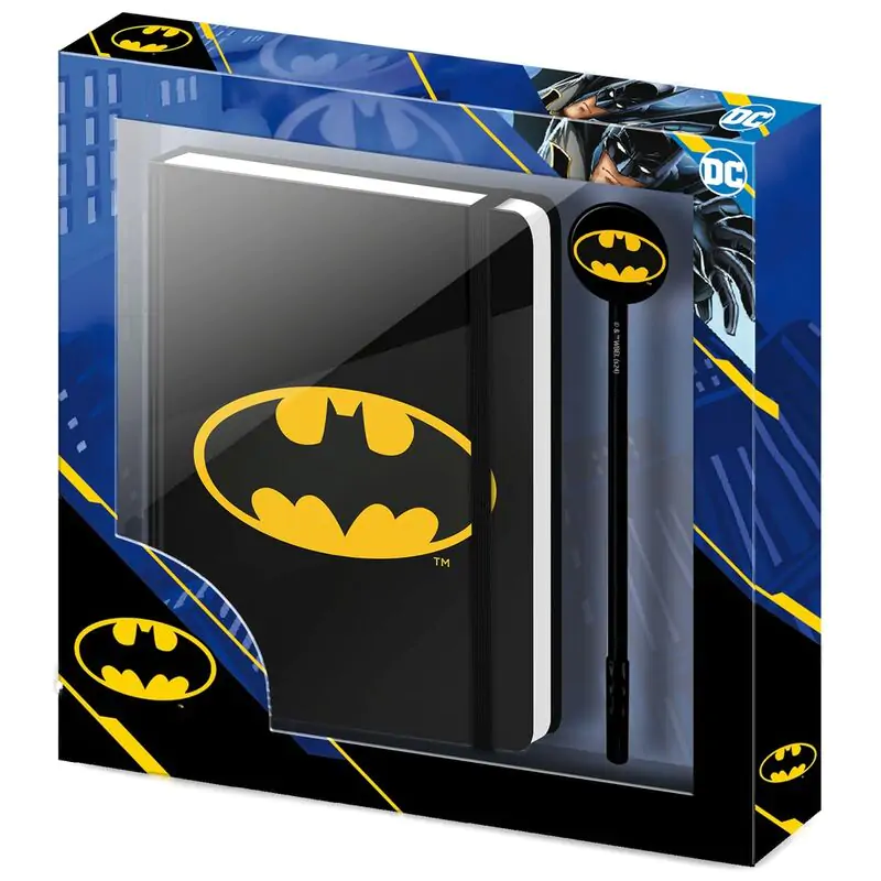 DC Comics Batman Batsignal pamiętnik + zestaw z długopisem zdjęcie produktu