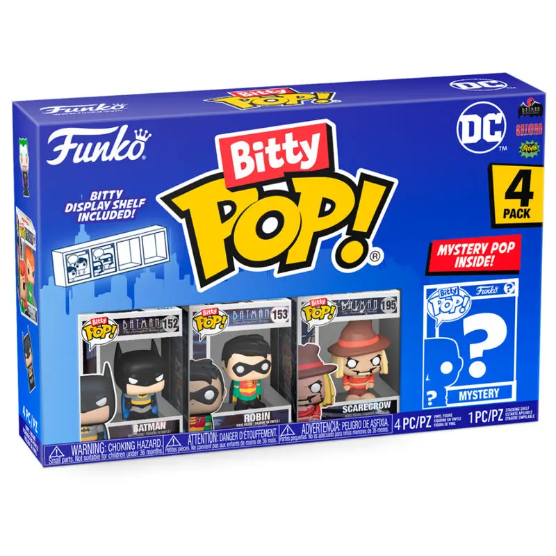 DC Bitty POP! Figurka winylowa 4-Pack Batman 2,5 cm zdjęcie produktu