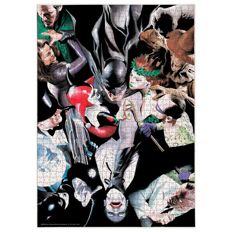 DC Comics Puzzle Jigsaw Batman Enemies zdjęcie produktu