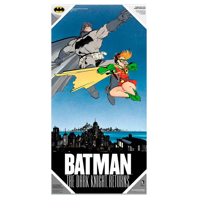 DC Comics Batman i Robin szklany plakat zdjęcie produktu