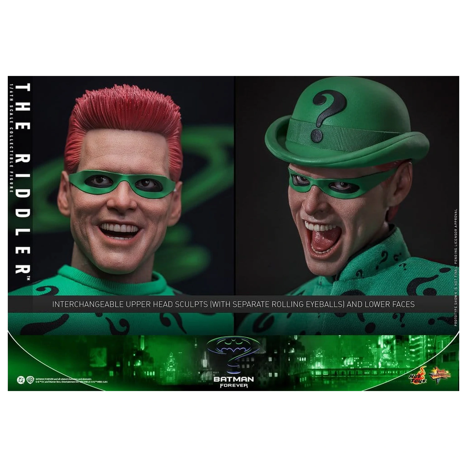 DC Comics Batman Forever Movie Masterpiece Figurka Akcyjna 1/6 Riddler 31 cm zdjęcie produktu