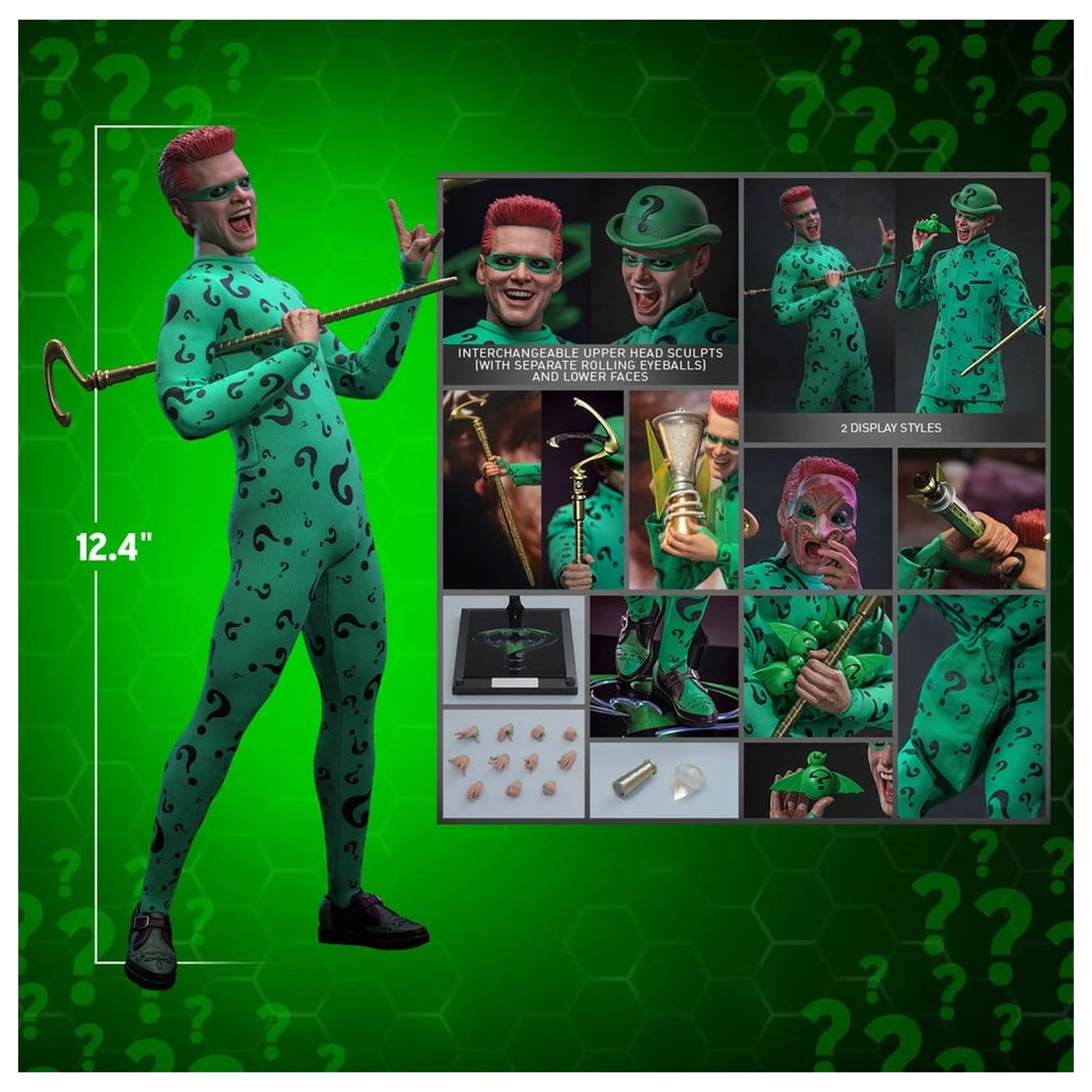 DC Comics Batman Forever Movie Masterpiece Figurka Akcyjna 1/6 Riddler 31 cm zdjęcie produktu
