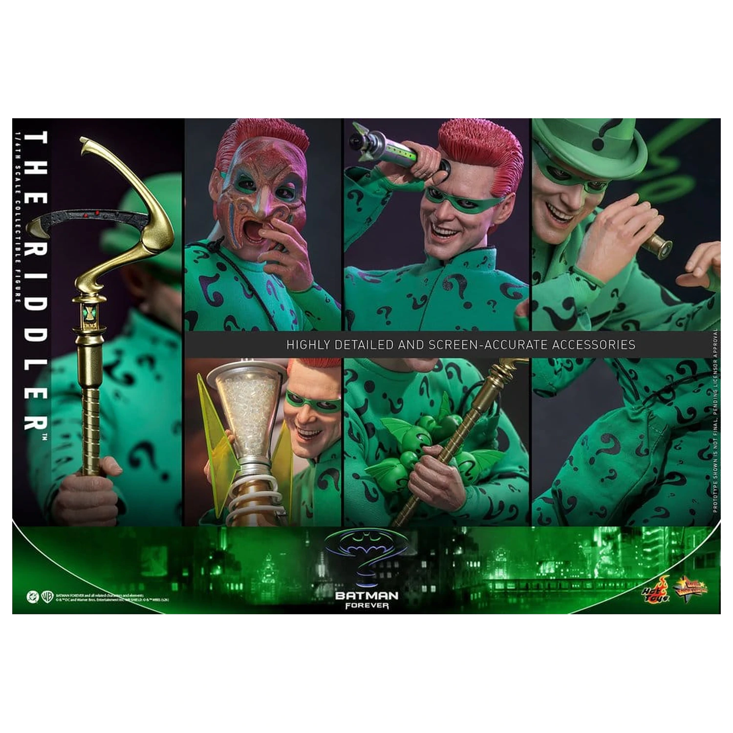 DC Comics Batman Forever Movie Masterpiece Figurka Akcyjna 1/6 Riddler 31 cm zdjęcie produktu