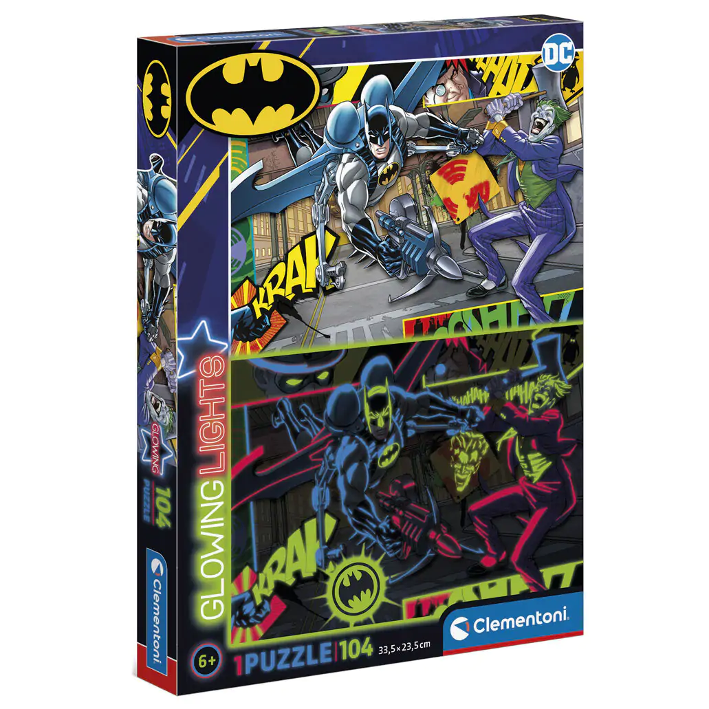 DC Comics Batman świecące puzzle 104 elementów zdjęcie produktu