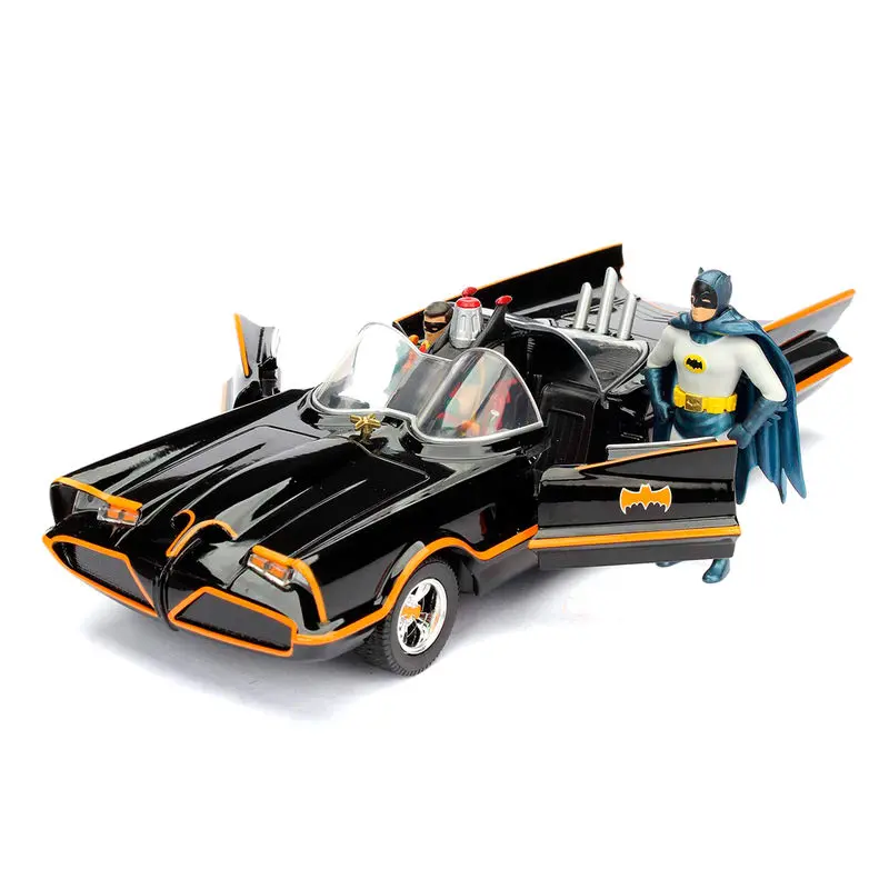 DC Comics Diecast Model 1/24 Batman 1966 Klasyczny Batmobil zdjęcie produktu