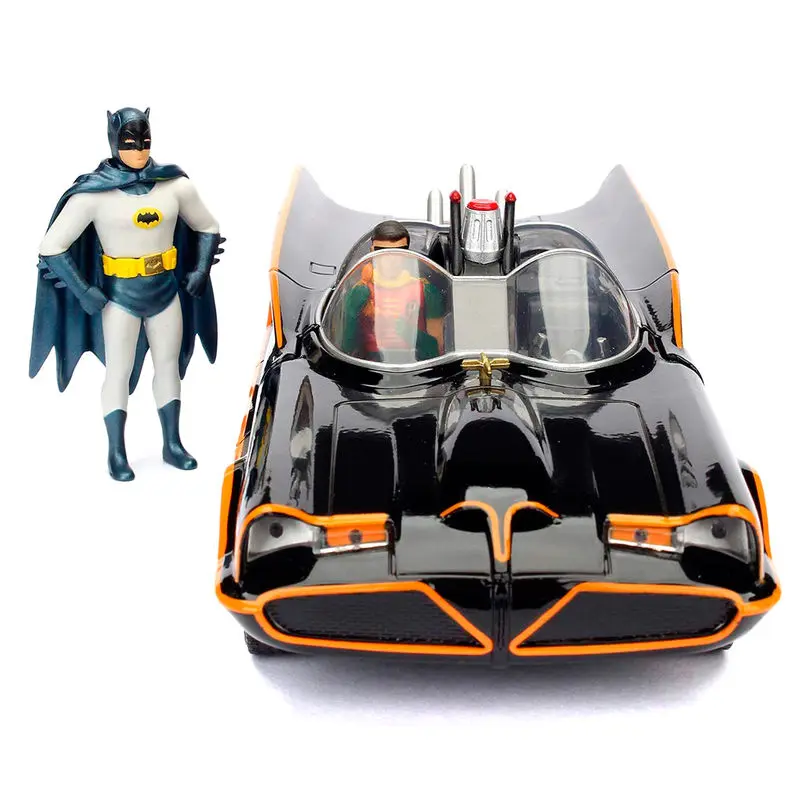 DC Comics Diecast Model 1/24 Batman 1966 Klasyczny Batmobil zdjęcie produktu