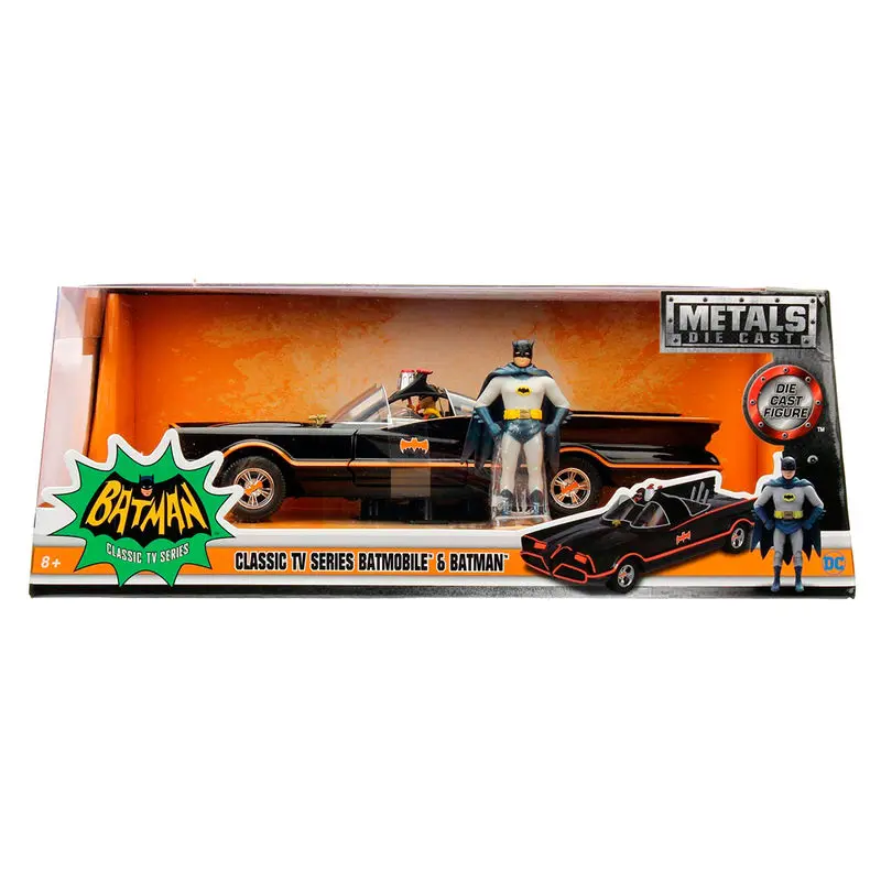 DC Comics Diecast Model 1/24 Batman 1966 Klasyczny Batmobil zdjęcie produktu