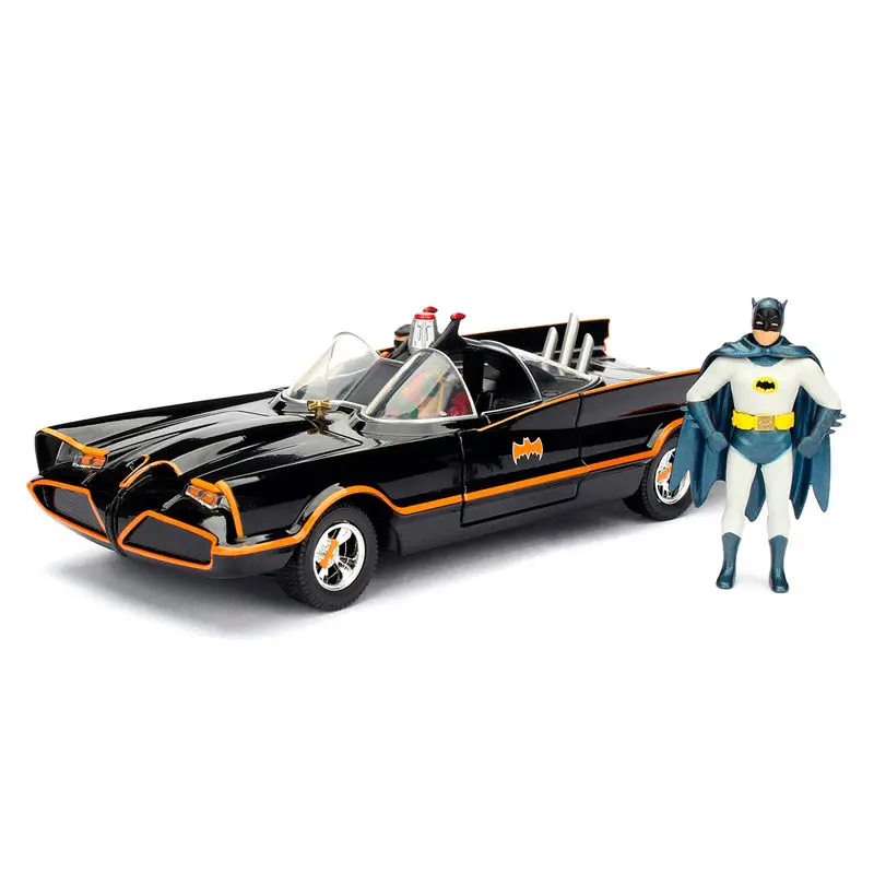 DC Comics Diecast Model 1/24 Batman 1966 Klasyczny Batmobil zdjęcie produktu