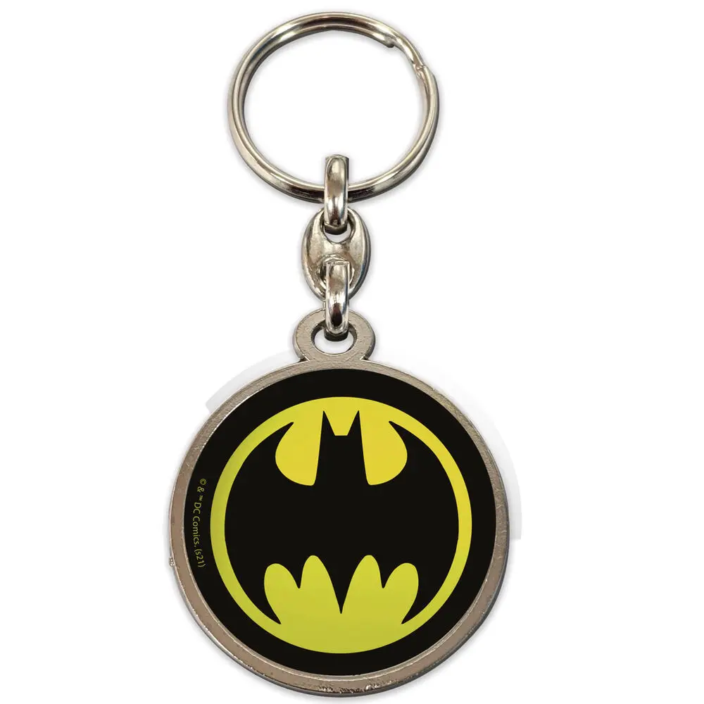 DC Comics Metalowy Brelok Batman Logo 7 cm zdjęcie produktu