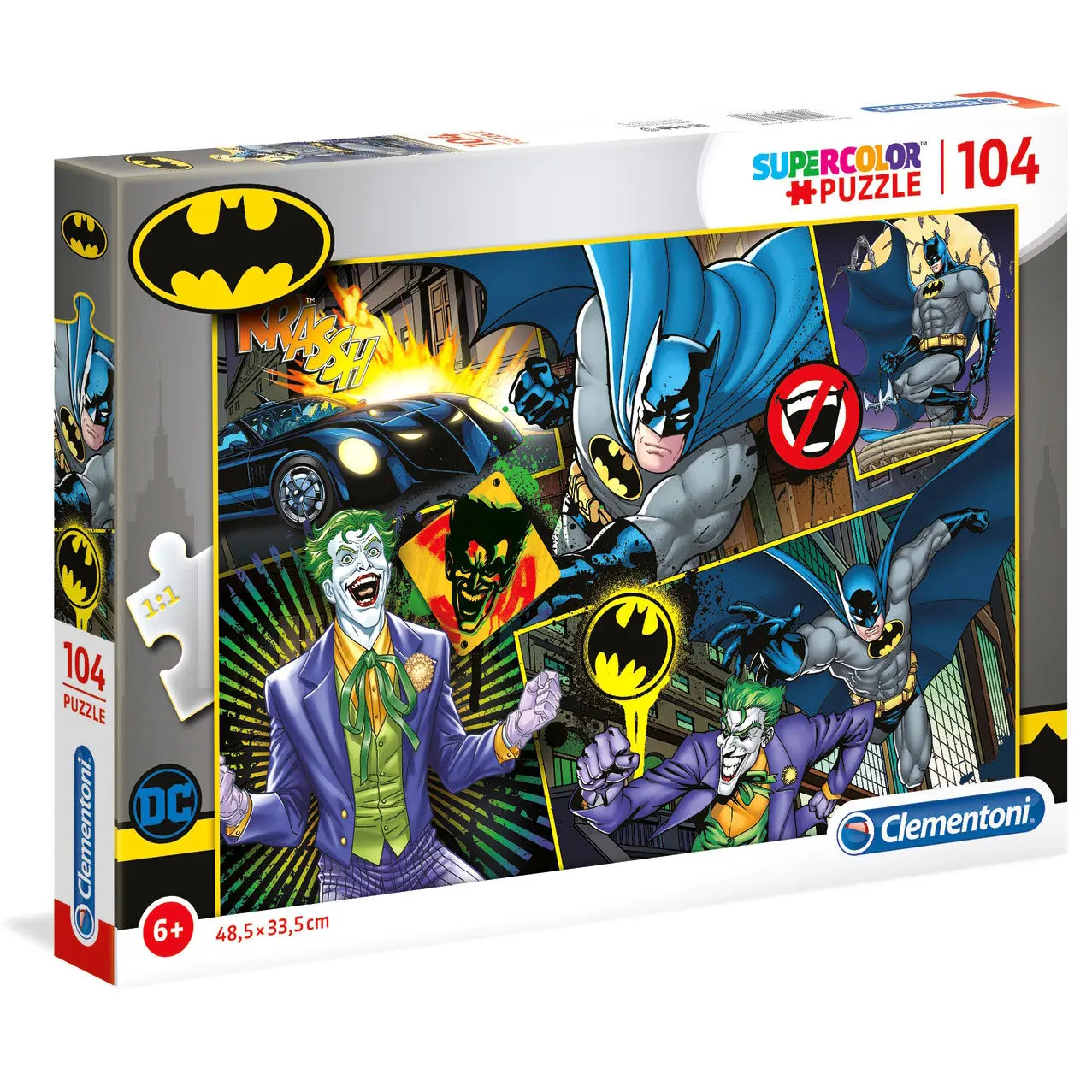 DC Comics Supercolor Puzzle Batman (104 elementy) zdjęcie produktu