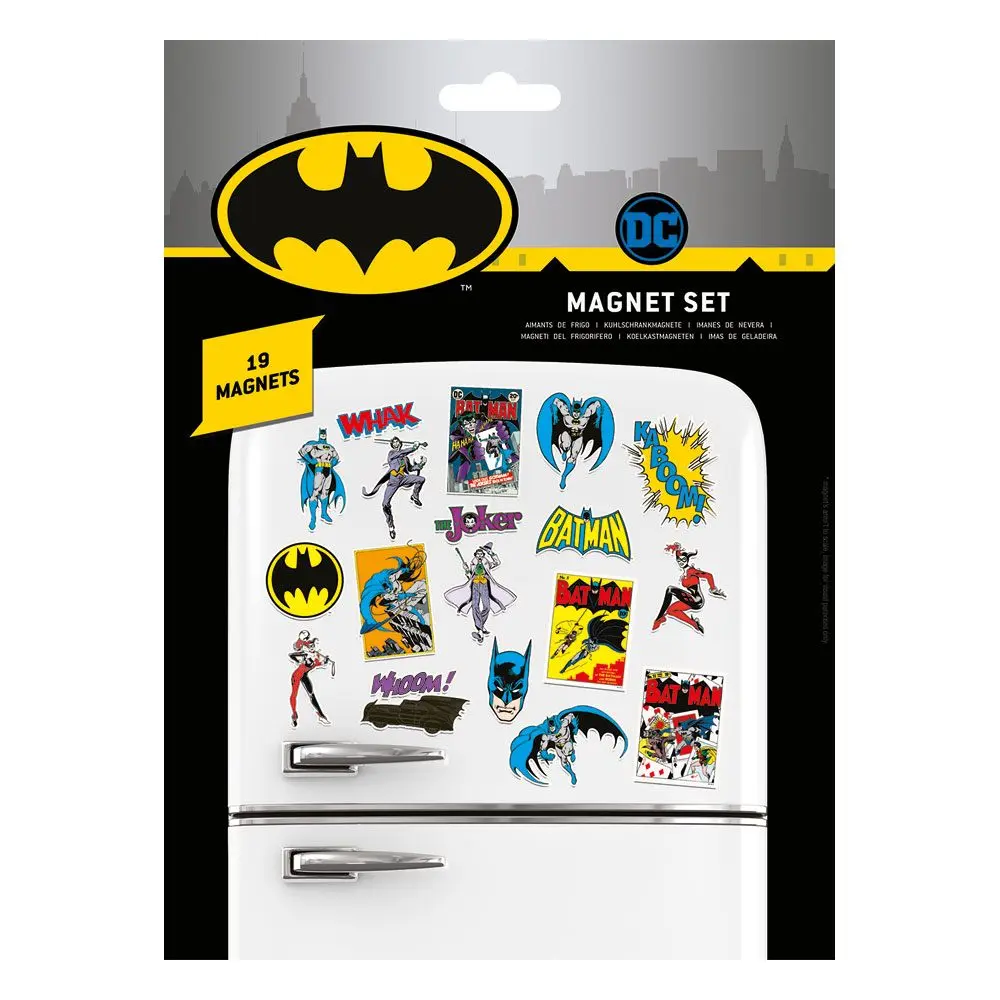 Magnesy na lodówkę DC Comics Batman Retro zdjęcie produktu