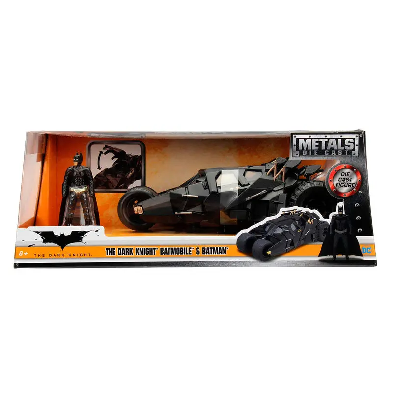 DC Comics Diecast Model 1/24 Batman The Dark Knight Batmobil zdjęcie produktu