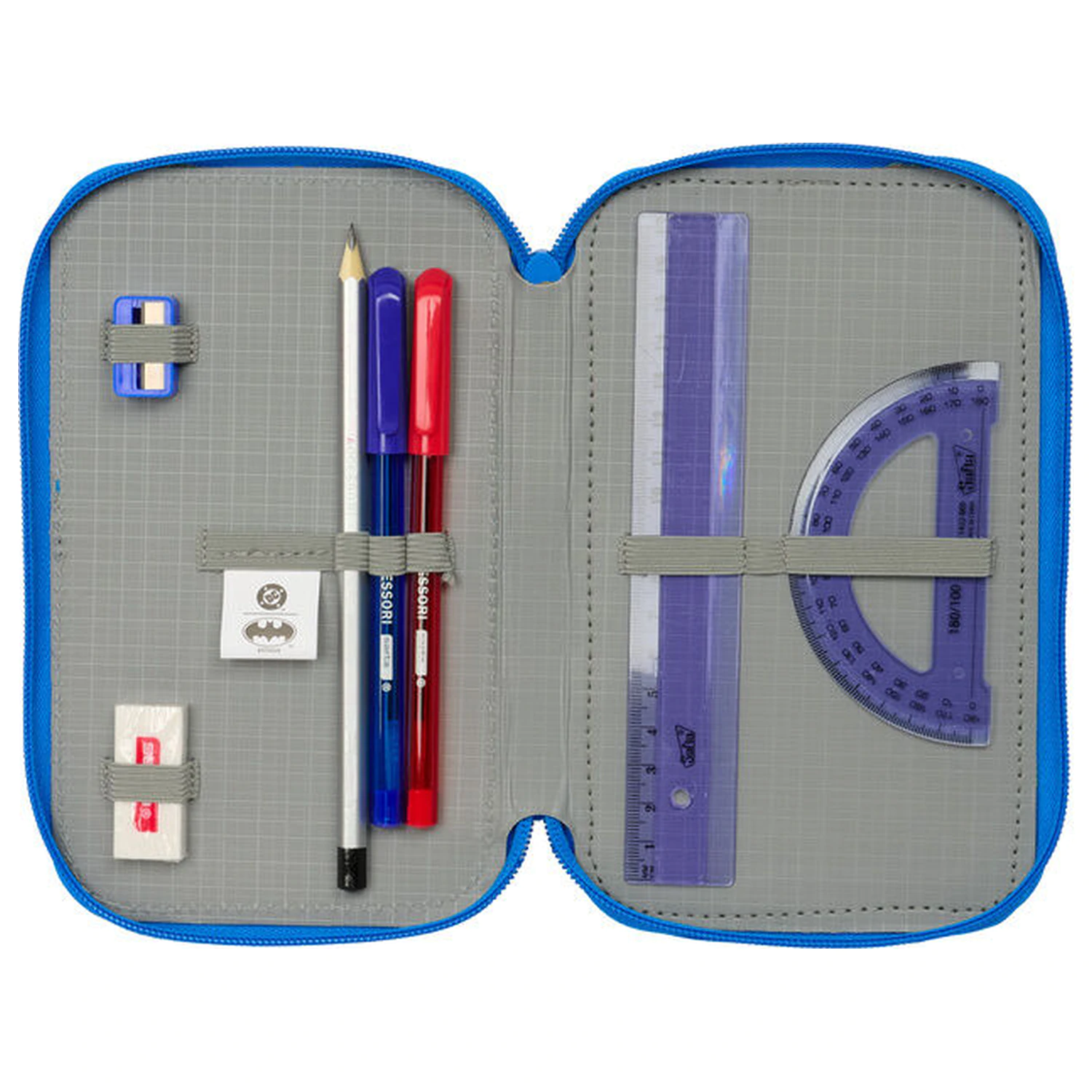 DC Comics Batman potrójny piórnik 37 sztuk zdjęcie produktu