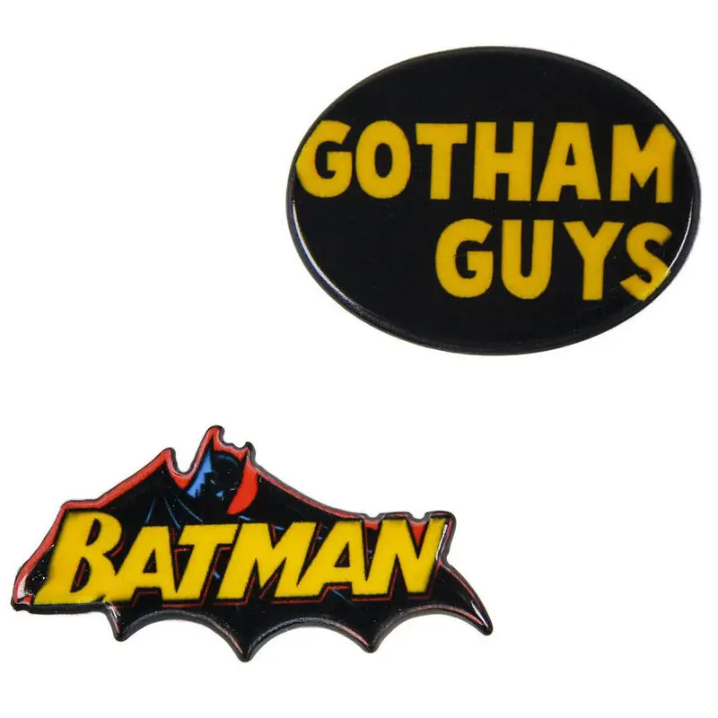 DC Comics Batman zestaw 2 broszek zdjęcie produktu