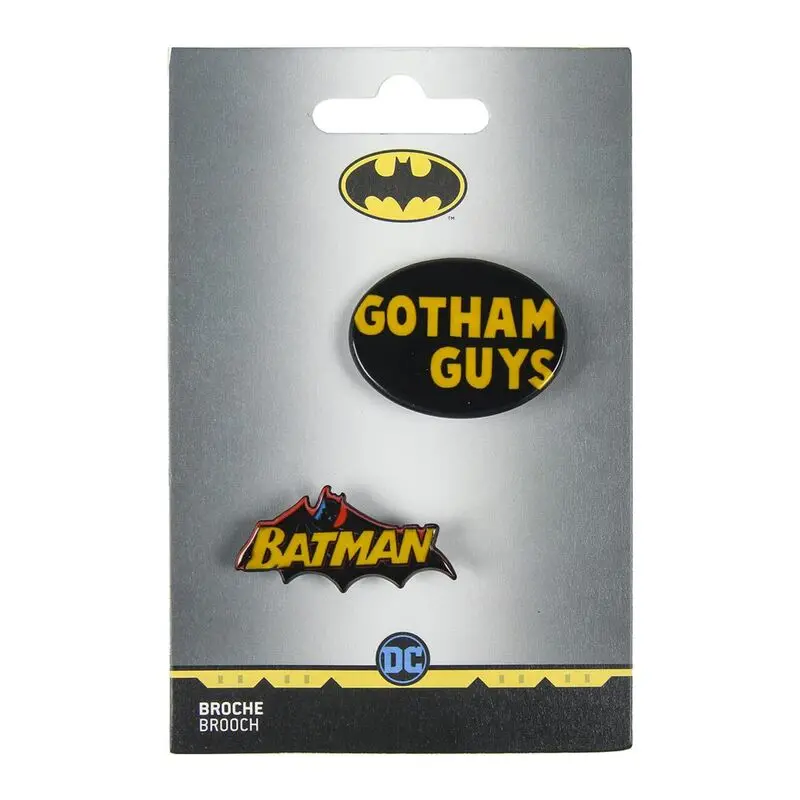 DC Comics Batman zestaw 2 broszek zdjęcie produktu