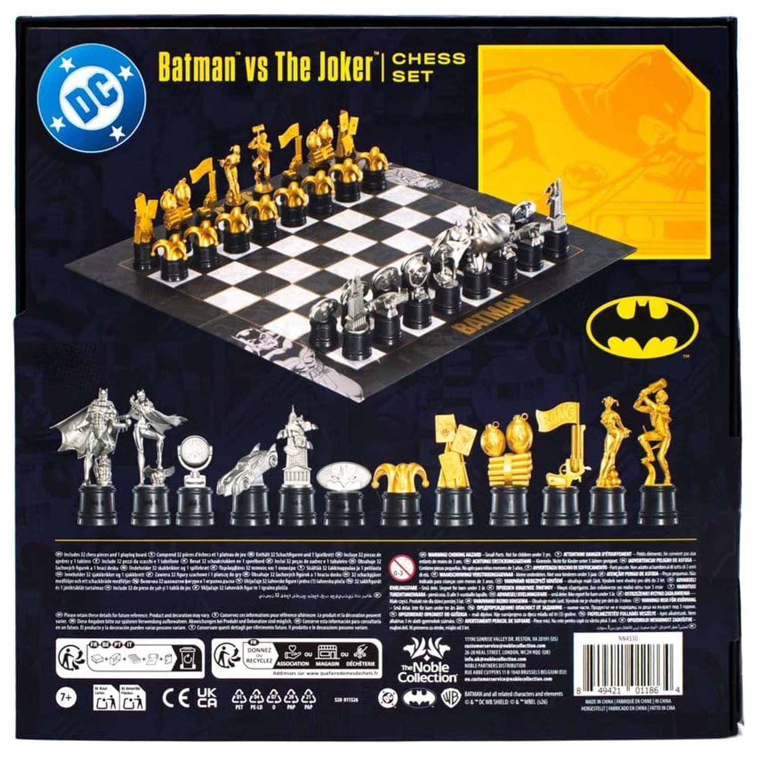 DC Comics Chess Set Batman kontra The Joker zdjęcie produktu