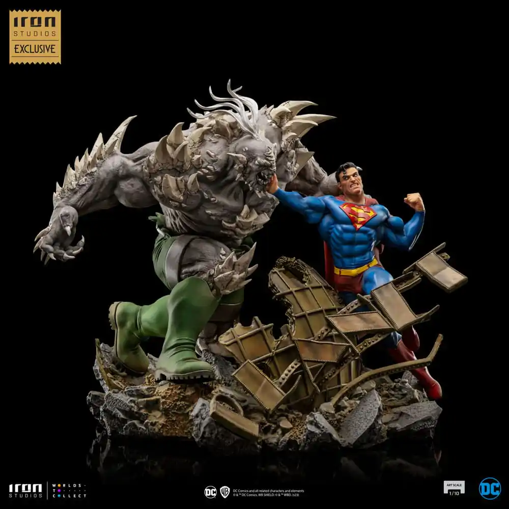 DC Comics BDS Art Scale Statue 1/10 Superman kontra Doomsday heo EU Exclusive 30 cm Statua zdjęcie produktu