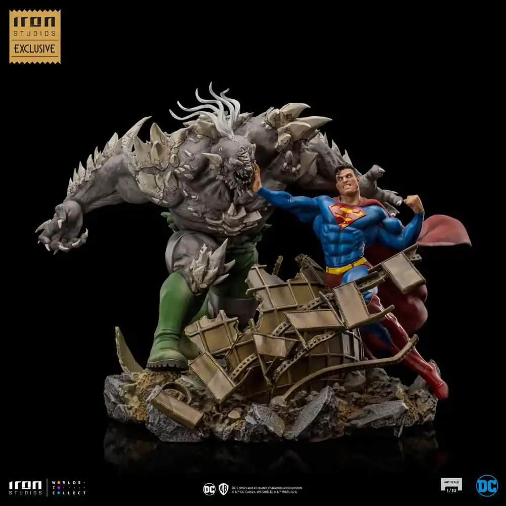 DC Comics BDS Art Scale Statue 1/10 Superman kontra Doomsday heo EU Exclusive 30 cm Statua zdjęcie produktu