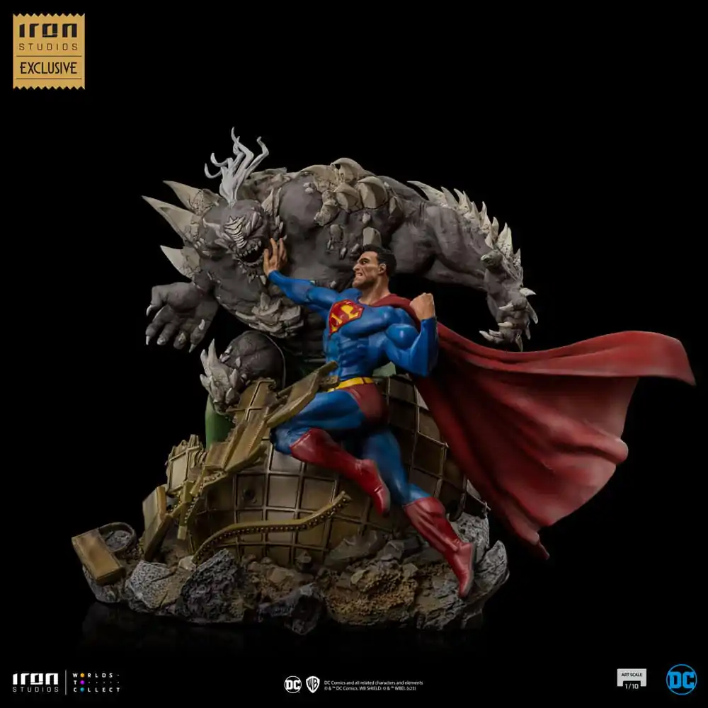 DC Comics BDS Art Scale Statue 1/10 Superman kontra Doomsday heo EU Exclusive 30 cm Statua zdjęcie produktu