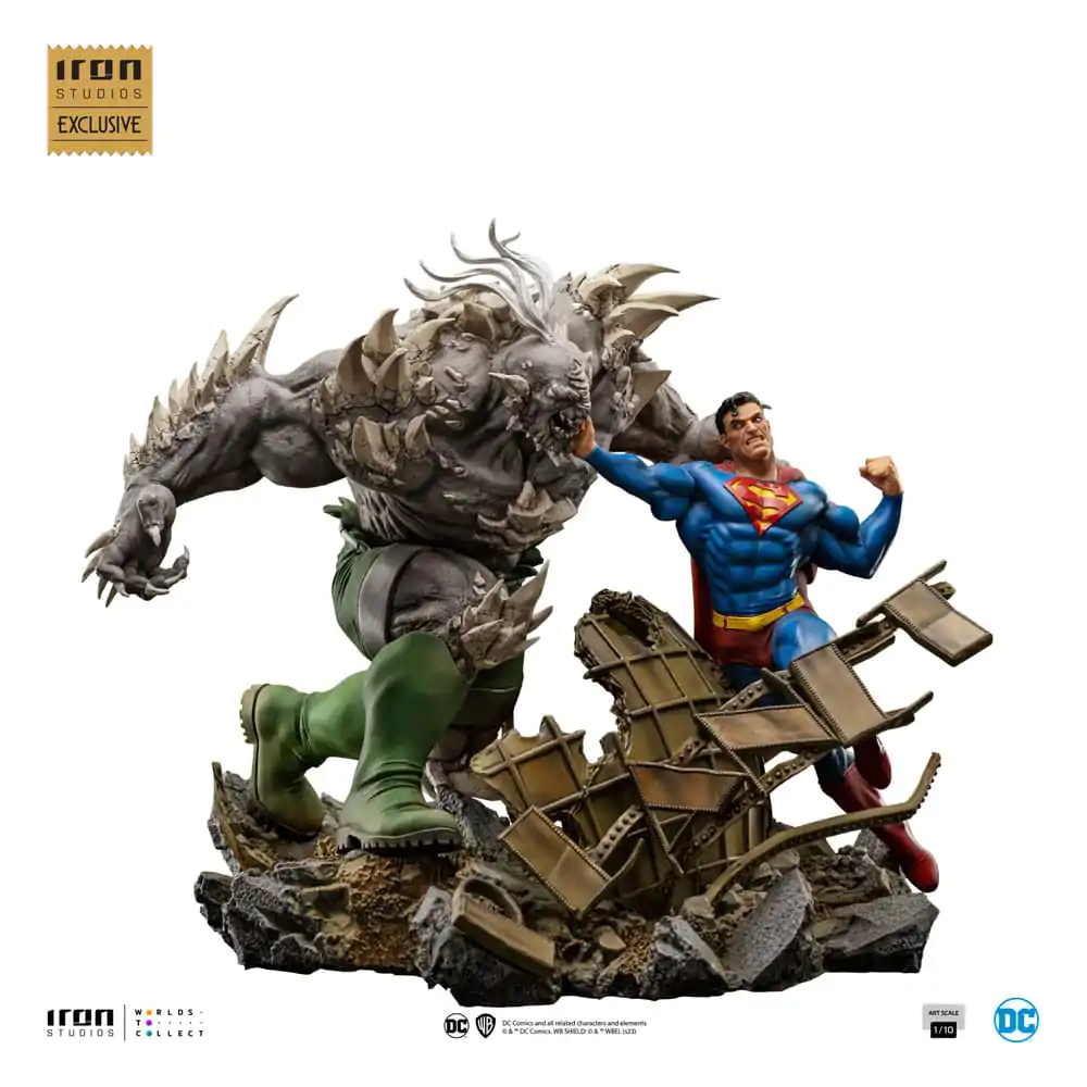 DC Comics BDS Art Scale Statue 1/10 Superman kontra Doomsday heo EU Exclusive 30 cm Statua zdjęcie produktu