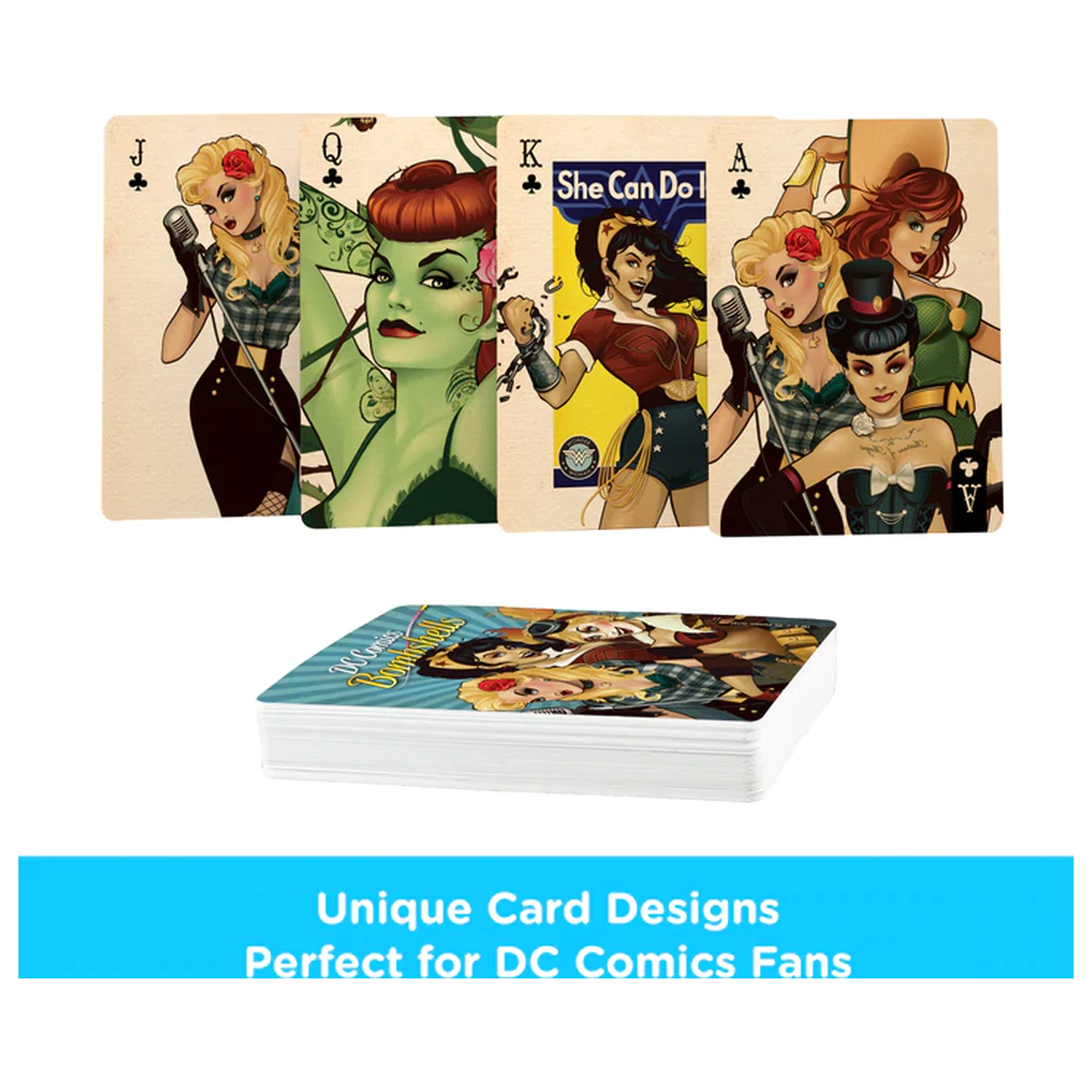 DC Comics Bombshells Karty do gry zdjęcie produktu