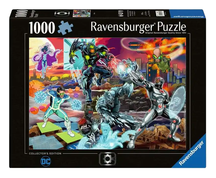 DC Comics Jigsaw Puzzle Cyborg (1000 elementów) zdjęcie produktu