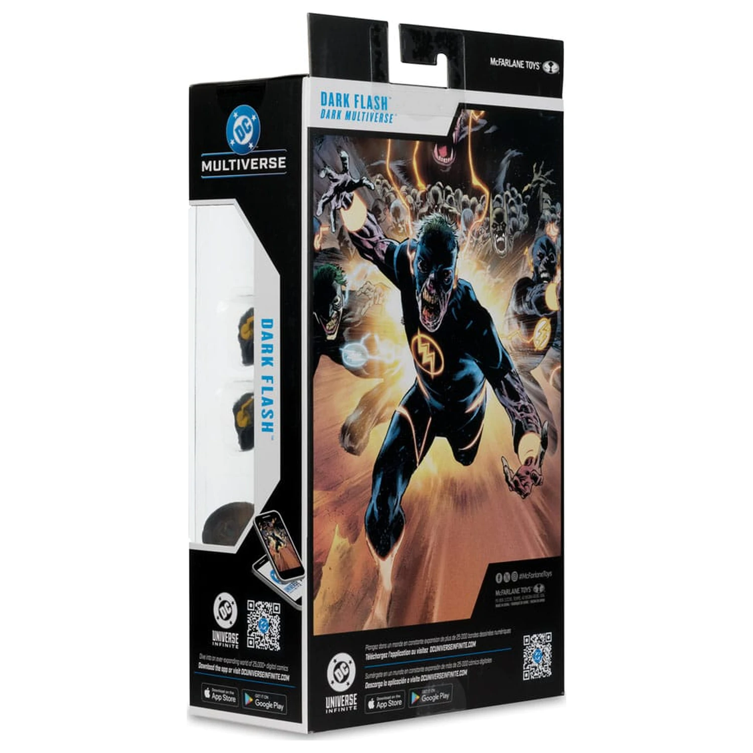 DC Comics DC Multiverse figurka akcji Dark Flash (Dark Mulitverse) (Red Platinum Edition) 18 cm zdjęcie produktu