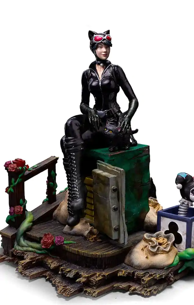 DC Comics Deluxe Art Scale Statue 1/10 Catwoman (Gotham City Sirens) 21 cm Statuetka Art Scale zdjęcie produktu