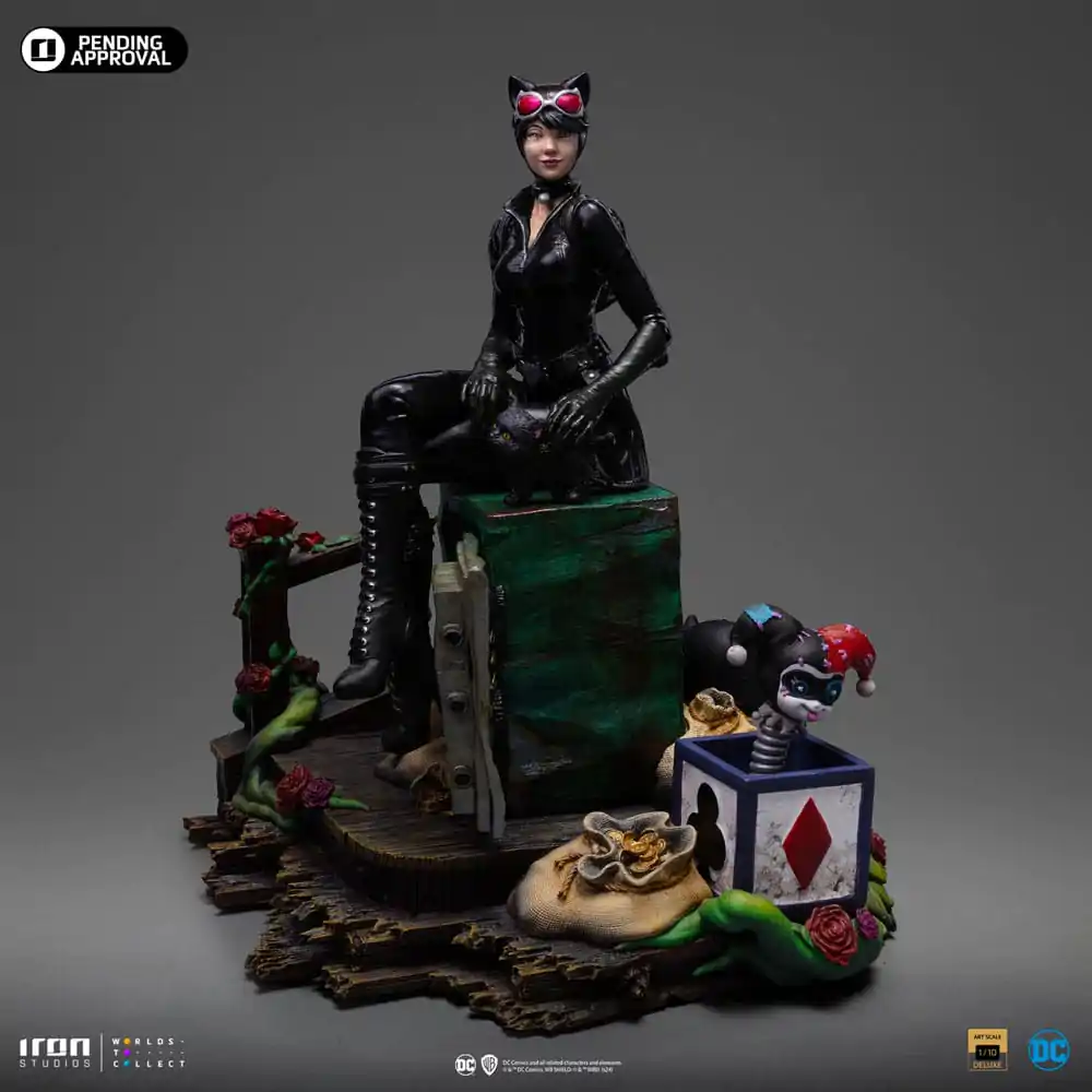 DC Comics Deluxe Art Scale Statue 1/10 Catwoman (Gotham City Sirens) 21 cm Statuetka Art Scale zdjęcie produktu