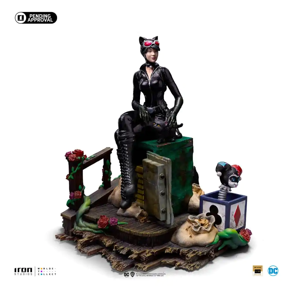 DC Comics Deluxe Art Scale Statue 1/10 Catwoman (Gotham City Sirens) 21 cm Statuetka Art Scale zdjęcie produktu