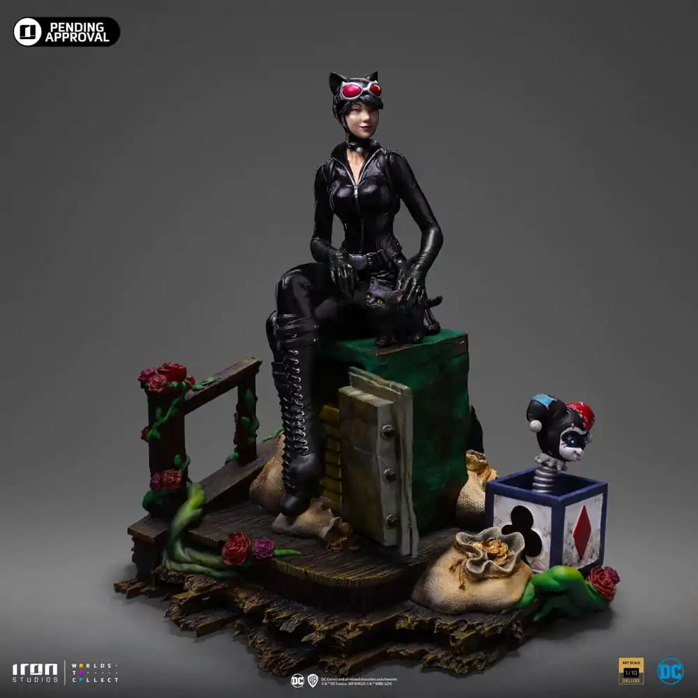 DC Comics Deluxe Art Scale Statue 1/10 Catwoman (Gotham City Sirens) 21 cm Statuetka Art Scale zdjęcie produktu