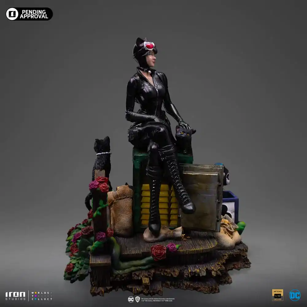 DC Comics Deluxe Art Scale Statue 1/10 Catwoman (Gotham City Sirens) 21 cm Statuetka Art Scale zdjęcie produktu