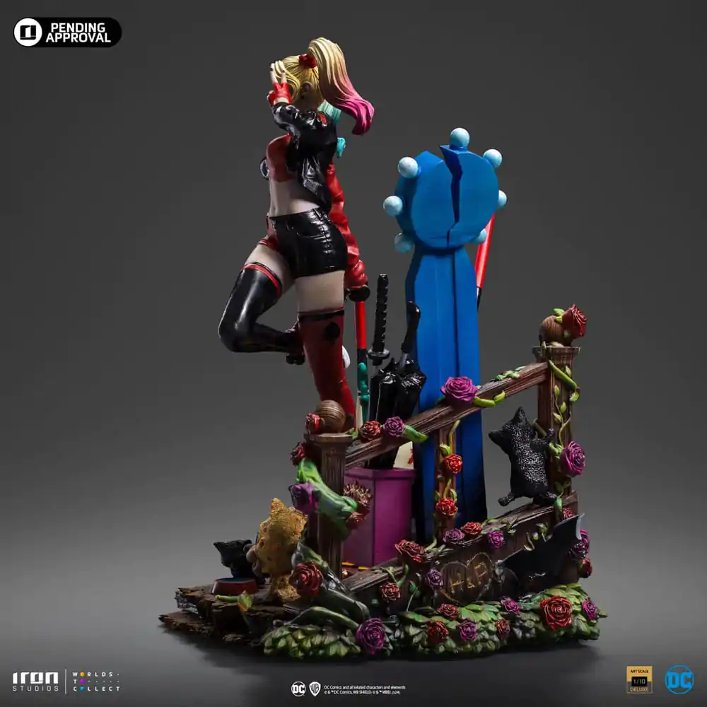 DC Comics Deluxe Art Scale Statue 1/10 Harley Quinn (Gotham City Sirens) 22 cm Statua zdjęcie produktu