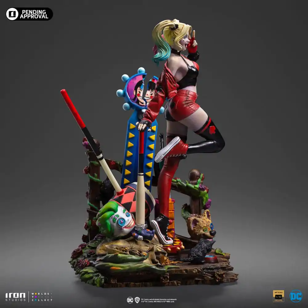 DC Comics Deluxe Art Scale Statue 1/10 Harley Quinn (Gotham City Sirens) 22 cm Statua zdjęcie produktu