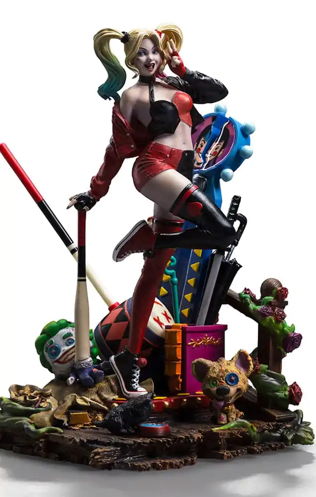 DC Comics Deluxe Art Scale Statue 1/10 Harley Quinn (Gotham City Sirens) 22 cm Statua zdjęcie produktu