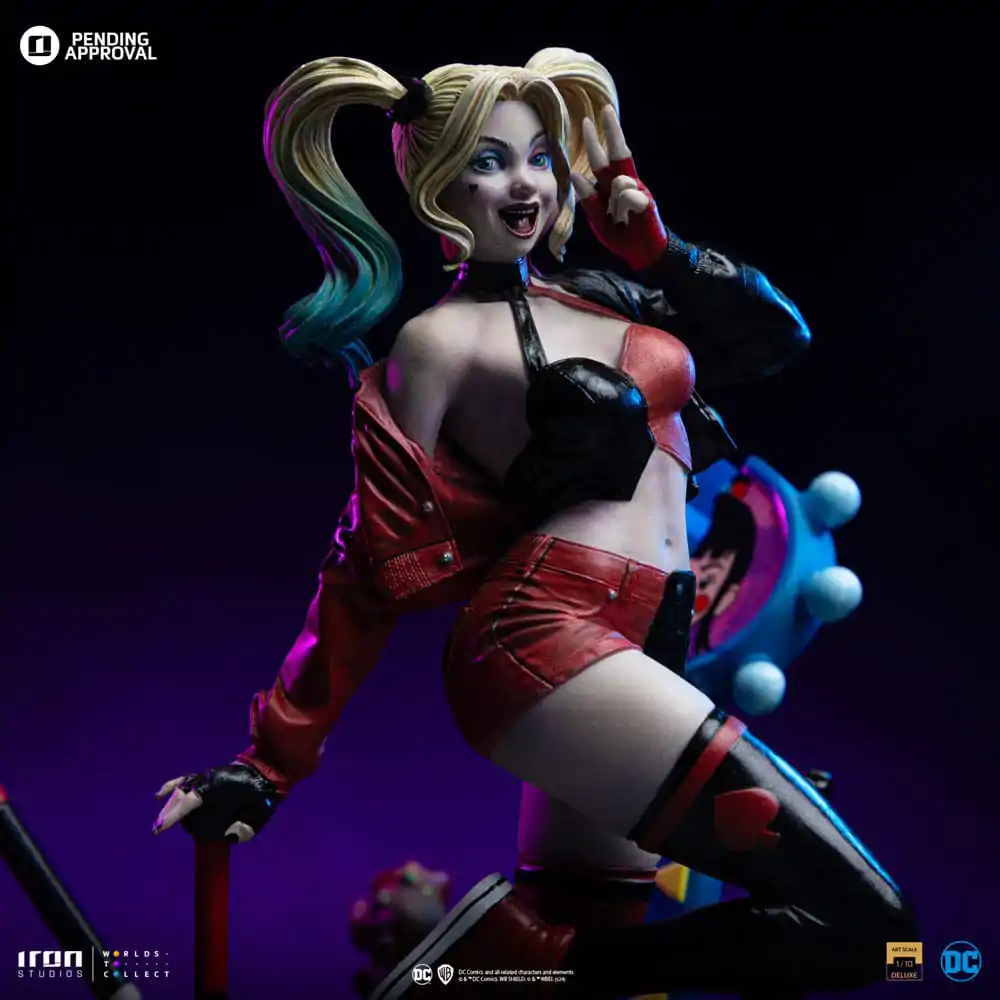 DC Comics Deluxe Art Scale Statue 1/10 Harley Quinn (Gotham City Sirens) 22 cm Statua zdjęcie produktu