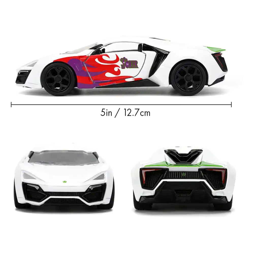 DC Comics Diecast Model 1/32 Lykan Hypersport Joker - Model odlewany zdjęcie produktu