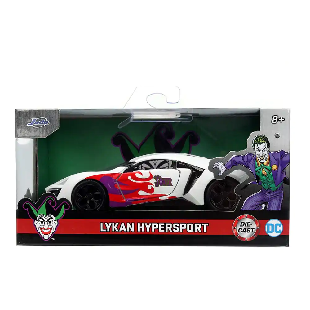 DC Comics Diecast Model 1/32 Lykan Hypersport Joker - Model odlewany zdjęcie produktu