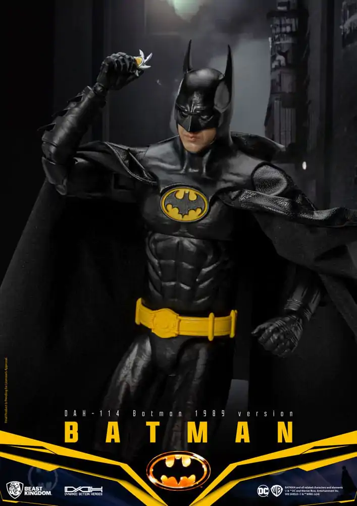 DC Comics Dynamic 8ction Heroes Figurka Akcji 1/9 Batman 1989 Ver. 21 cm zdjęcie produktu