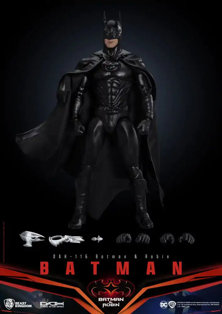 DC Comics Dynamic 8ction Heroes Figurka Akcji 1/9 Batman (Batman & Robin) 21 cm zdjęcie produktu