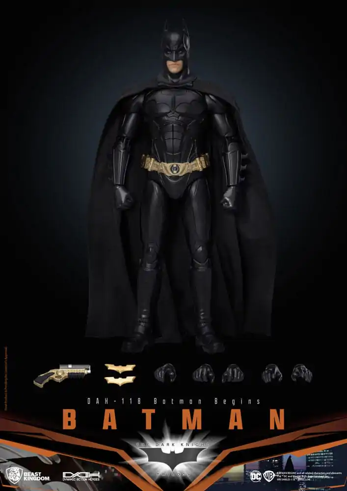 DC Comics Dynamic 8ction Heroes Figurka Akcji 1/9 Batman (Batman Początek) 21 cm zdjęcie produktu