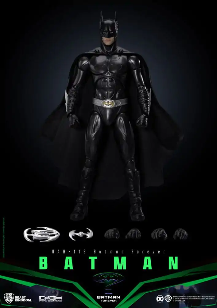 DC Comics Dynamic 8ction Heroes Figurka Akcji 1/9 Batman (Batman Forever) 21 cm zdjęcie produktu