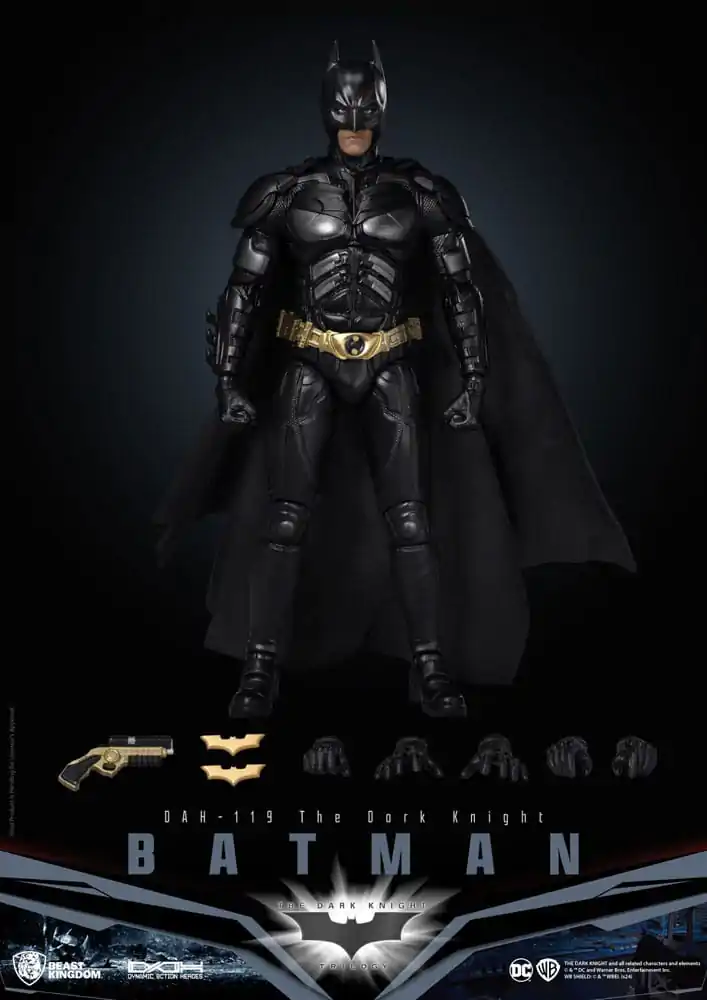 DC Comics Dynamic 8ction Heroes Figurka Akcji 1/9 Batman (The Dark Knight) 21 cm zdjęcie produktu