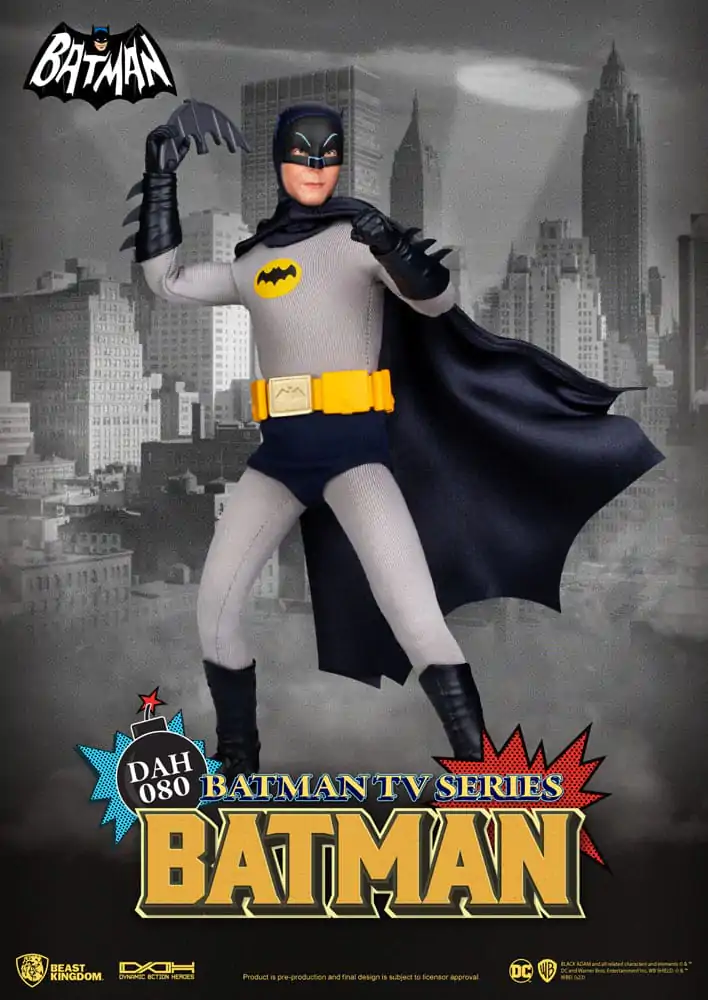 DC Comics Dynamic 8ction Heroes Figurka Akcji 1/9 Batman TV Series Batman 24 cm zdjęcie produktu