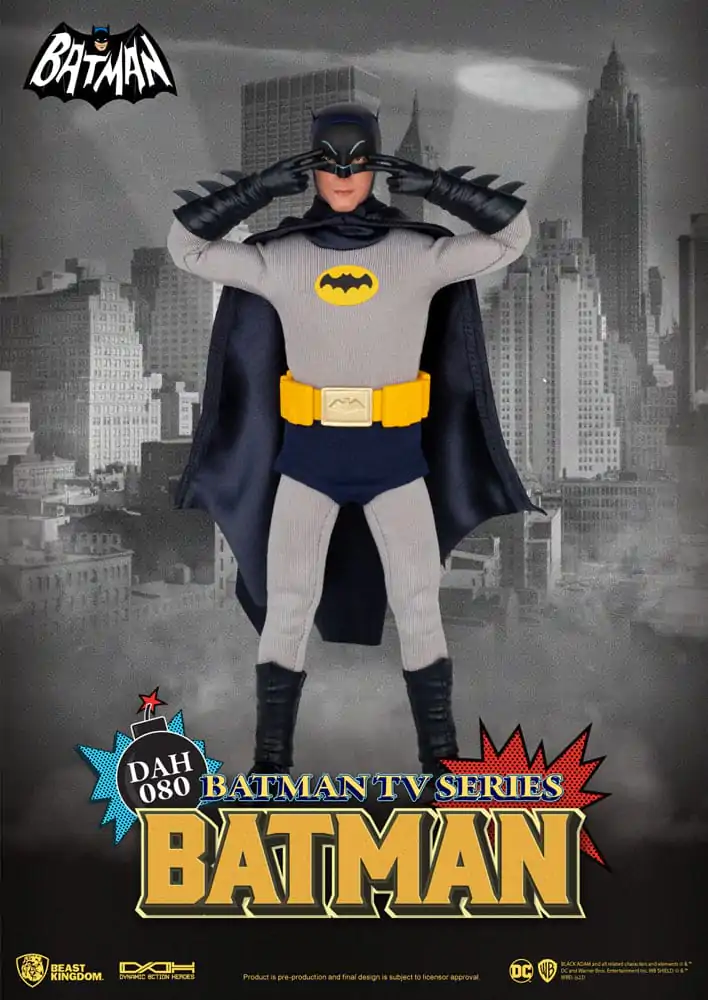 DC Comics Dynamic 8ction Heroes Figurka Akcji 1/9 Batman TV Series Batman 24 cm zdjęcie produktu